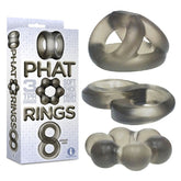 The 9's Phat Rings Smoke 2 - - Cock Ring Sets
